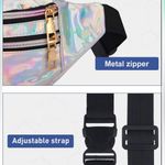 *NWT* Silver Holographic Fanny pack Photo 2