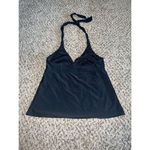 Catalina  Swimsuit black halter tankini size‎ small 4-6 Photo 2