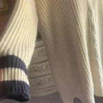 Color Style Loose Knit Dress V Long Sleeve Simple Casual Dresses Size Large. Photo 4