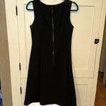 Lafayette 148  NY!Genuine Leather & Wool Dress Photo 4