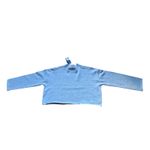 Just Polly New York Flag Crop Top Size Small NWT Patriotic Gray Photo 6