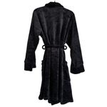 Soma Women's XXL Luxe Sparkle Short Robe Porcelain Blush SOFT & COZY Black Size L Photo 6