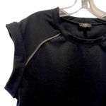 ABS Allen Schwartz Allen Schwartz ABS Denim Collection Women’s Black Cropped Top Cuff Photo 2