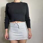 No Boundaries  Gray Mini Skort Sweatpant Material Size Small Photo 4