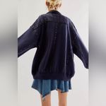 Free People  Keepin' On Trucker Shirt jacket Photo 4