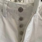 Free People White Out raw hem High-Rise Flare Jeans NWT 24x 30” Photo 3