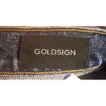 GOLDSIGN The High Rise Slim Medium Wash Button Fly Jeans Size 30 26" Inseam EUC Blue Photo 6