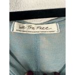 Free People  We the Free Sammie V Neck Short Sleeve Flowy High Low Tee Shirt XS Photo 3