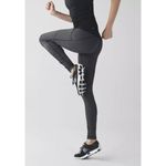 Lululemon  Speed Tight IV Giant Herringbone Black Heathered Leggings Size 10 Photo 1