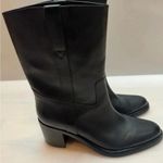 Jeffrey Campbell jeffery campbell desert me Stacked block-heeled western-inspired mid-calf boot Photo 6