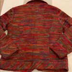 Coldwater Creek  S Open Front Jacket  Blazer Red Photo 10