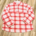 Andrée Boutique Buffalo pink white Sherpa jacket sz 2X Photo 4