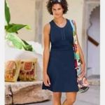 Athleta Blue Katniss Dress Athletic Fit & Flare Blue 59218 W-620 Sz M Photo 1