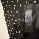 Topshop Kate Moss Romper Gold Hearts black size 6 Photo 5