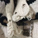 Love Riche  Leopard Print Open Front Distressed Cardigan(Size Medium) Photo 6