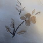 Denim & Co  floral embroidered sweatshirt Photo 3