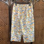 Breckenridge Vintage  Island Vacation Scene Capris Size 10 Photo 4