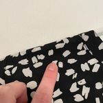 NYDJ  NOT YOUR DAUGHTERS JEANS Pintuck Blouse 3/4 Sleeve Pleatback Black White Photo 12