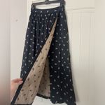 Hill House  Home The Krista Skirt Khaki Autumn Paisley Photo 3