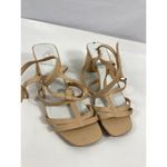 Franco Sarto  Laina Strappy Heels Beige Size 10 Photo 2