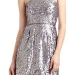 BCBGMAXAZRIA NEW Lilac Mist Sequin Formal Dress – Size 6 – Y2K Glam Photo 0
