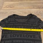 Lululemon  Daily Practice Long Sleeve Discover Manifesto Burnout Top – Black XS Photo 3