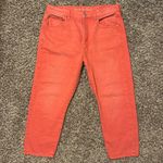 American Eagle Hi-Rise Girlfriend Jeans Red 14 X-Short Photo 0
