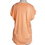 Aerie  Orange Top Henley Photo 3