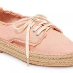 DV Dolce Vita Peachy Pink Lace Up Espadrilles 10 Photo 0