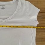 Cynthia Rowley  White Short Sleeve Tee Photo 6
