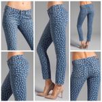 Paige Y2K  White Rose Skyline Ankle Peg Jeans Size 27 Photo 4