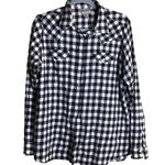 Wrangler  Women Shirt Pearl Button flannel Plaid Western Shirt Sz XXL EUC Photo 0