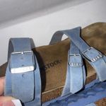 Birkenstock  Oiled Leather FRANCA Dusty Blue Gorpcore Slip On Sandals Women’s 10 Photo 11
