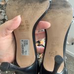 AQUA  Black Heels with Pearl Details Photo 6