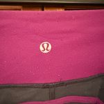 Lululemon Run Full Tilt Crop Purple and Black Leggings Sz 2 Photo 5