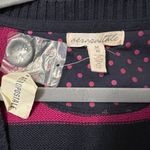 Aeropostale  NWT Purple Blue Striped 3/4 Sleeve Cardigan Size Medium Photo 5