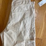Urban Outfitters Cream Cargo Pants Photo 1