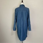 Billabong  100% Lyocell Chambray Long Sleeves Shirt Dress Photo 7