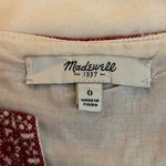 Madewell  100% Cotton Stitch Mosaic Sleeveless Shift Mini Dress Size 0 Photo 3