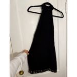 by the way. Revolve Open Back Studded Black Mini Dress Photo 4