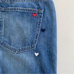 Sundry  heart embroidered denim shorts Photo 11