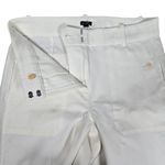 J.Crew  Sydney wide-leg pant in‎ bi-stretch cotton blend Ivory 6 NWT Photo 2