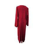 Women's Amazon Essential's Red Polyester Dress with Pockets Photo 3