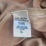 Lacausa Santi Jumpsuit in Dune Wash Pink Size XL Photo 11