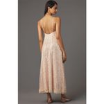 Anthropologie En Elly Pink Sequin Lace Slip Midi Dress NWT Size M Photo 1