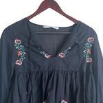 Universal Threads Zara Women Top XS Babydoll Embroidered Floral Boho Hippie Peasant Whimsigoth Y2K Photo 5