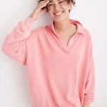Aerie Henley Sweatshirt Oversized Photo 0