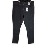 Levi's 311 Shaping Skinny Washes Black Jeans Size 18 Short Photo 1