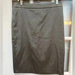 Ann Taylor | Metallic Bronze Black Tweed Formal Pencil Skirt Size 8 Medium NWT Photo 0