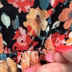 Wild Fable  Floral Long Sleeve Dress - Black and Orange Photo 9